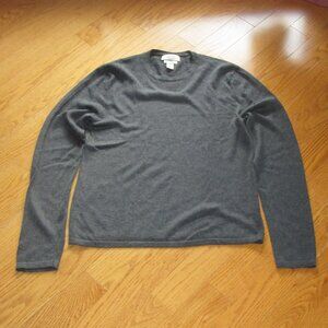 Men's Banana Republic Gray Silk Cashmere Sweater Size Small